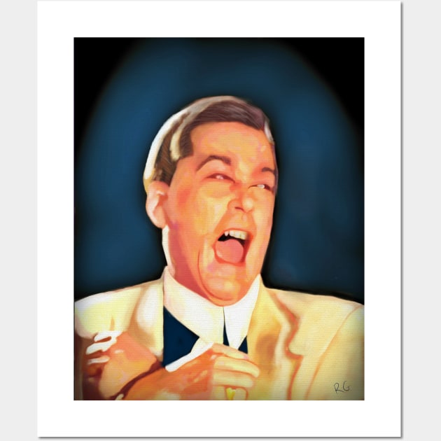 Ray Liotta Goodfellas Wall Art by RG Illustration